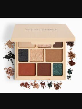 ❣️2/$36 NIP CINTA LONDON Eyeshadow Palette in Living The Eye Life Full Size 6.5g